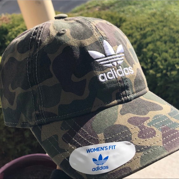 womens adidas camo hat